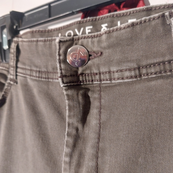 Love & Legend olive skinny jeans - Picture 3 of 6